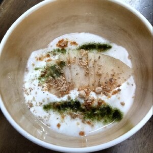 ☆りんごの胡麻和え抹茶きなこヨーグルト☆